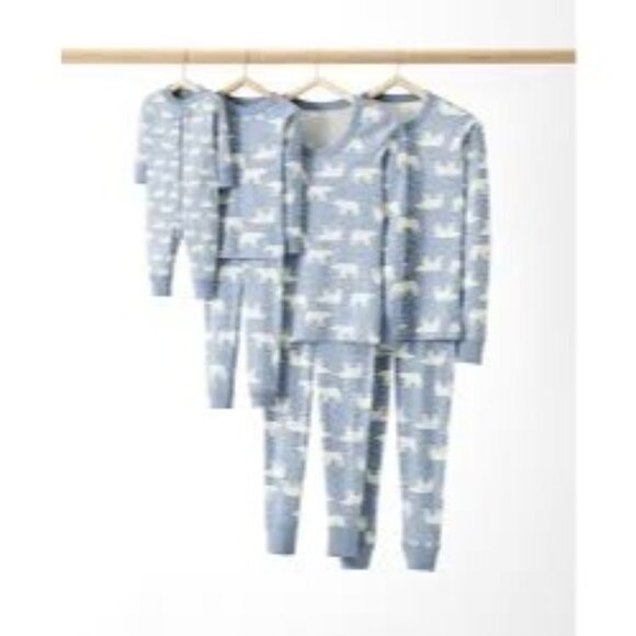Hanna Andersson Polar Bear Organic Cotton Dog Pajama - Picture 2 of 7
